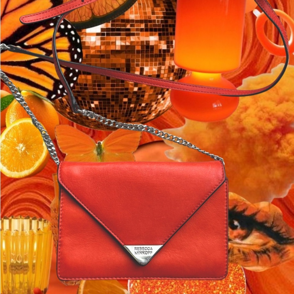 Rebecca Minkoff Orange Crossbody Bag